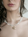 Nuage Ocean - Waimea Falls Shell & Crystal Necklace - Le NUAGE Luxe