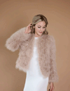 Lourdes - Jacket in Blush - Le NUAGE Luxe