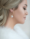 Nuage Ocean - Road to Hana Pearl Earrings - Le NUAGE Luxe