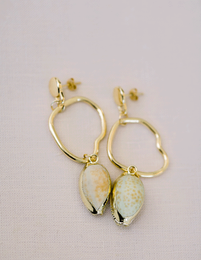 Nuage Ocean - North Shore Shell Earring - Le NUAGE Luxe