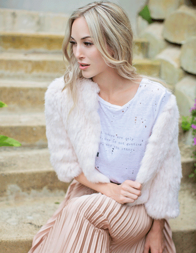 Versailles - Jacket in Pink - Le NUAGE Luxe