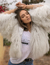 Cleo - Mongolian Fur Coat - Le NUAGE Luxe
